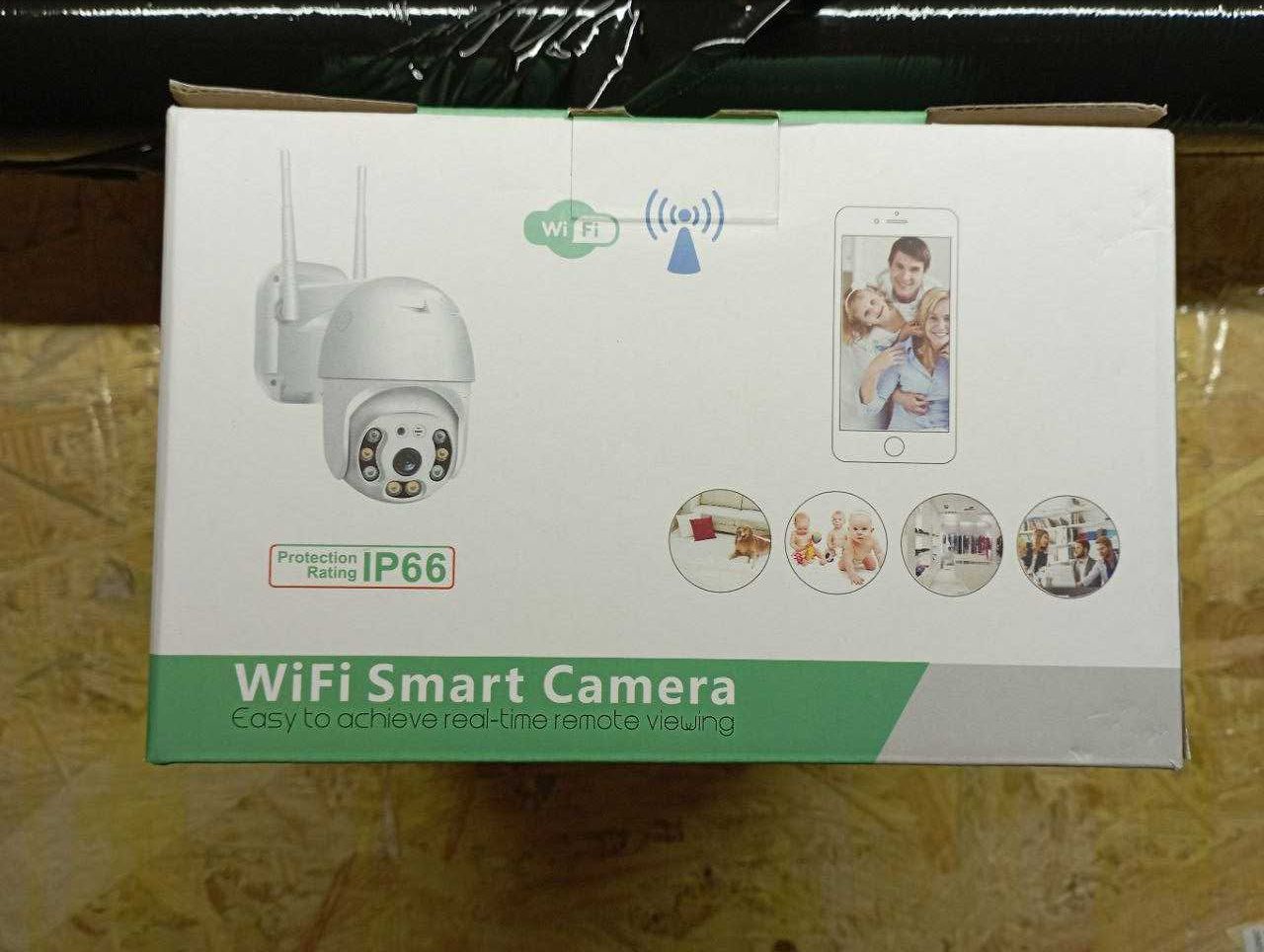 Камера видеонаблюдения уличная и для дома IP поворотная настенная