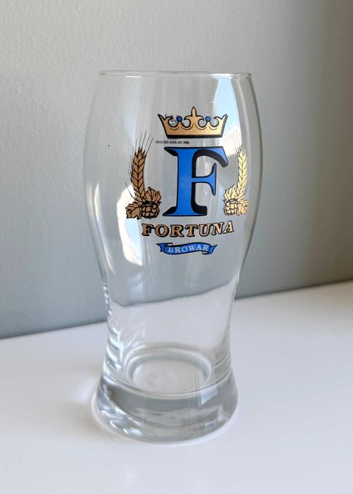 Szklanka kufel do piwa Fortuna, Królewskie, Warka