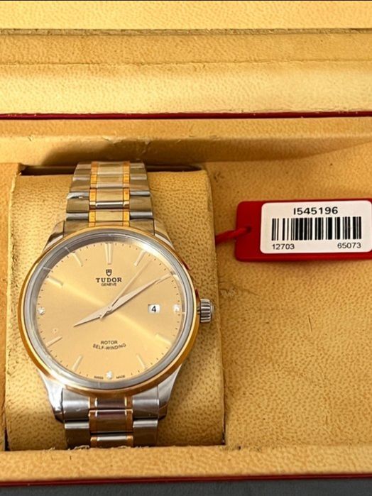Tudor Style ref. 12713 — novo com etiquetas e caixa.