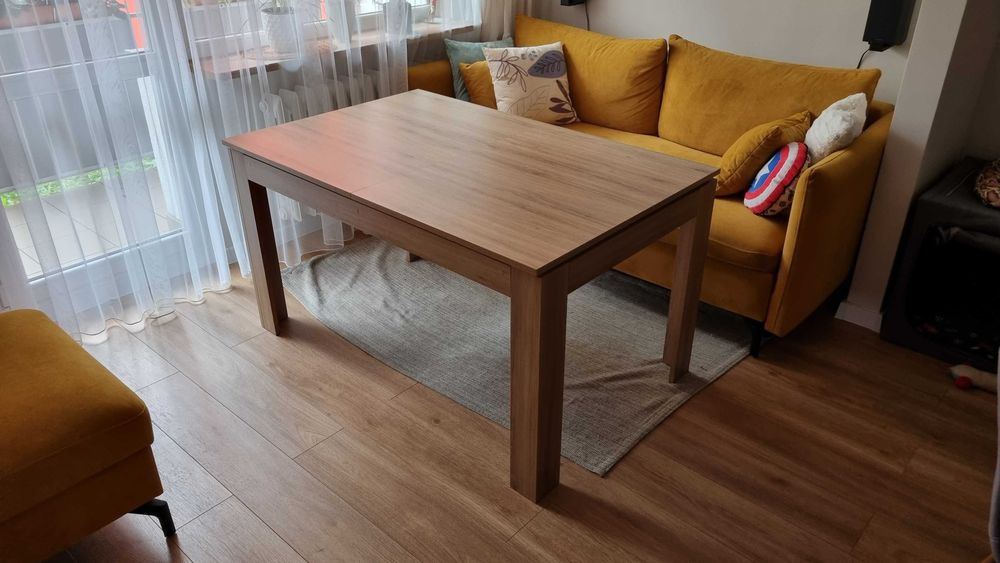 Stół rozkładany 90x140+60 cm dab sonoma