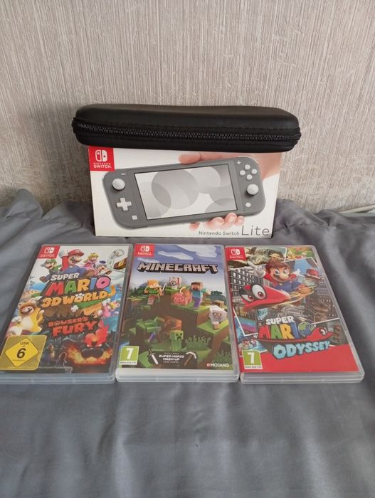 Konsola Nintendo Switch Lite Szara