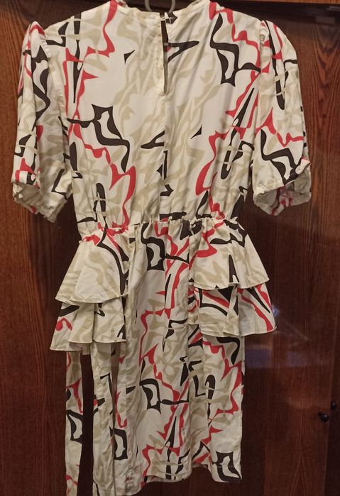 Летнее платье с пелериной