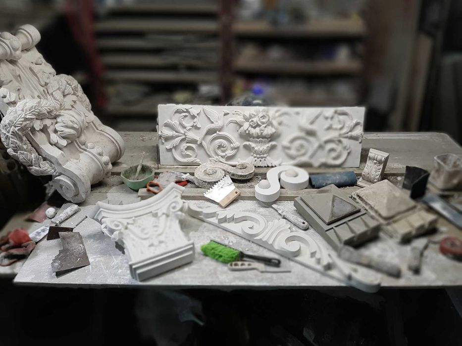 Sztukateria elewacyjna, gzymsy, listwy, zdobienia =PRODUCENT=