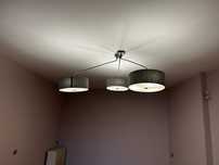 Lampa sufitowa Nowodworski Hawk Grey 3 klosze 9 zarowek