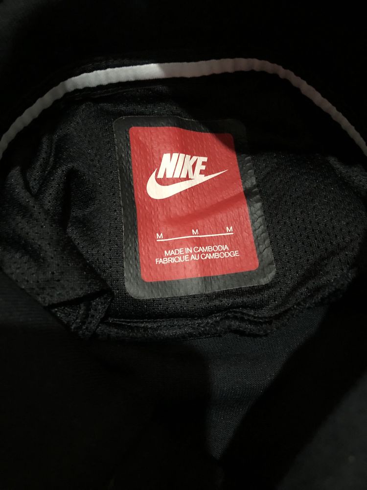 NINJA (M) NIKE Tech Fleece Black кофта закрывает лицо оригинал теч фли
