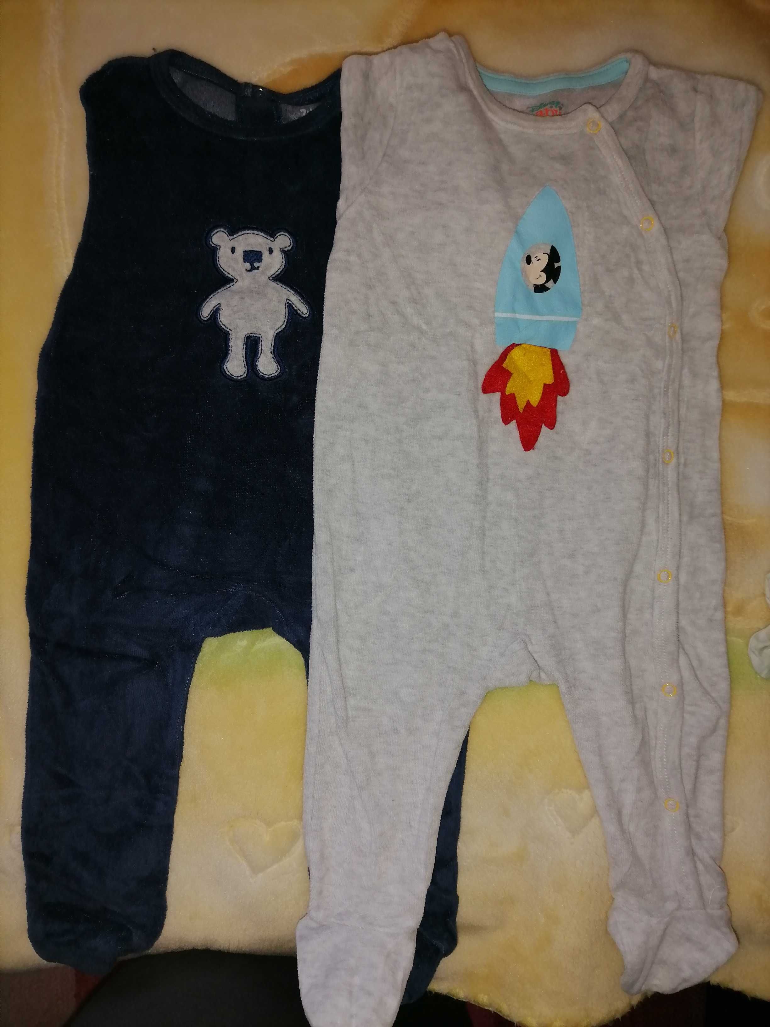 Babygrows Zippy veludo