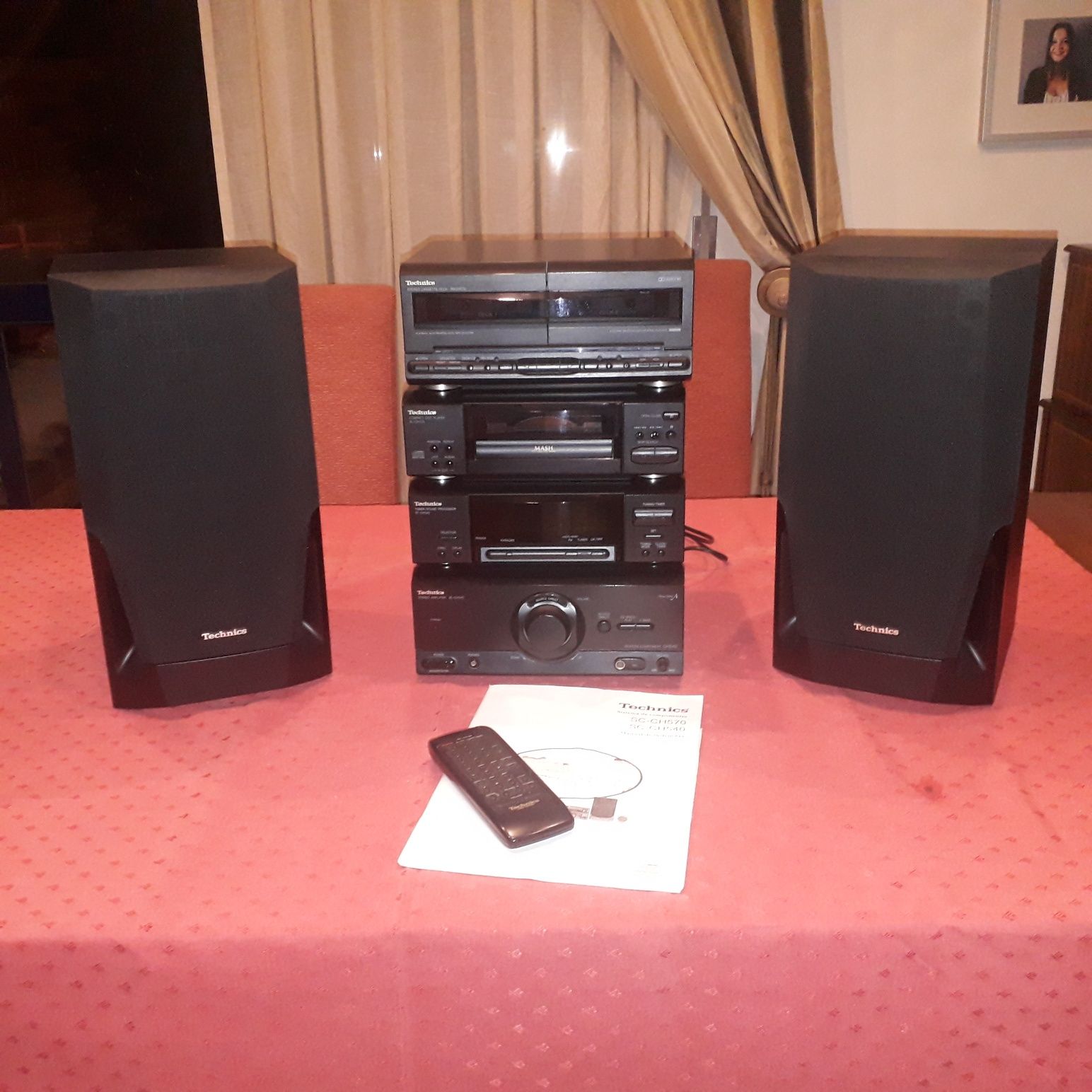 Aparelhagem Technics SC-CH570/CH540