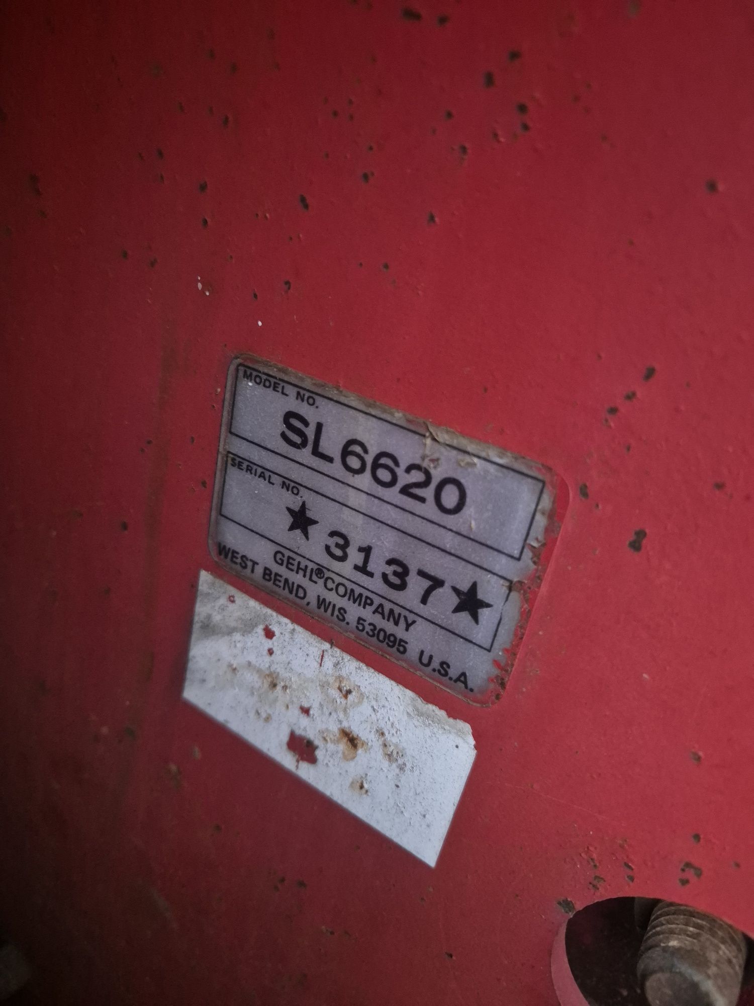 Gehl 6620 po gruntownym remoncie