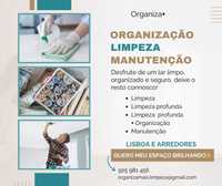 Organiza+ - organização, limpeza e manuteção