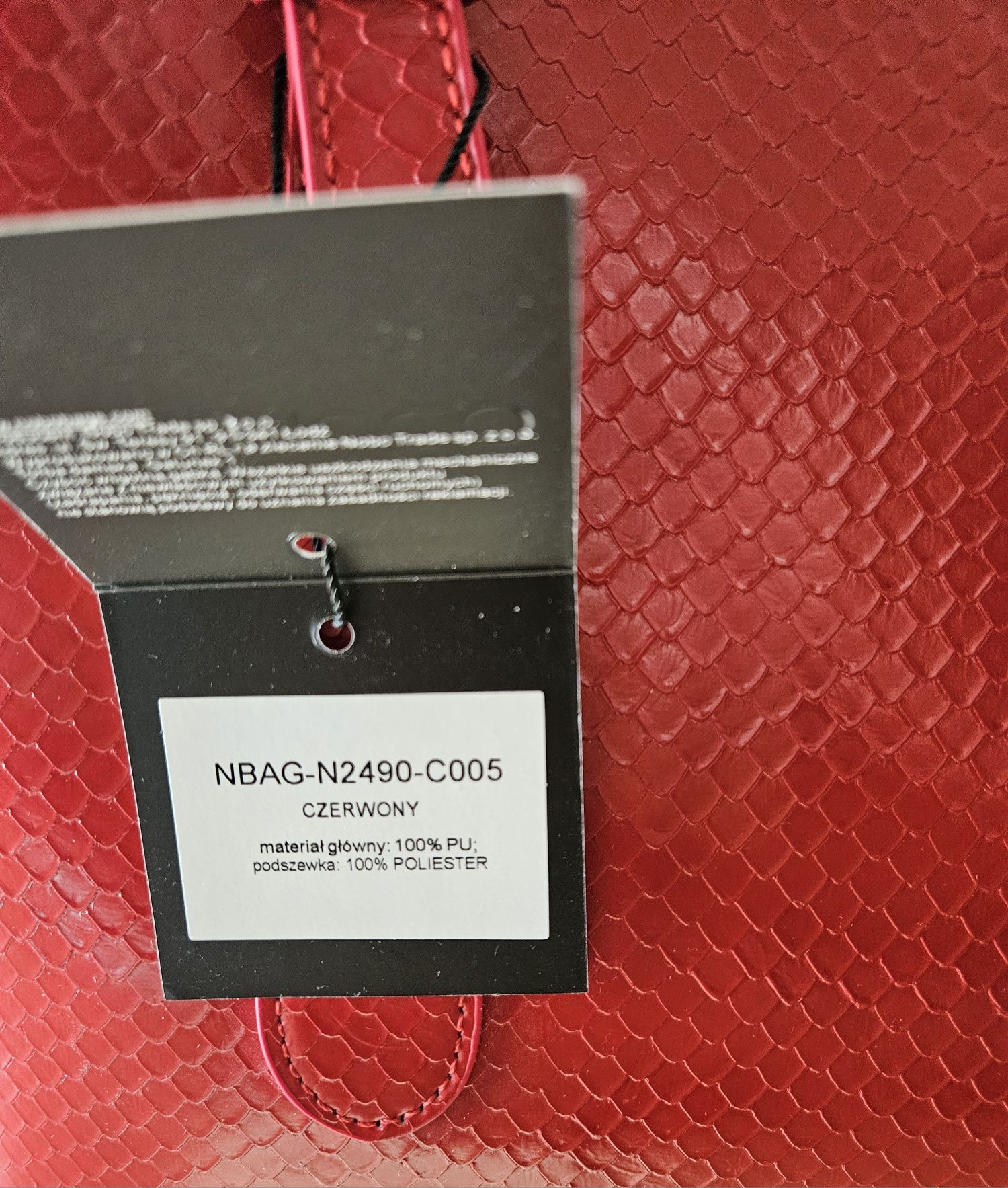 Torebka czerwona Nobo