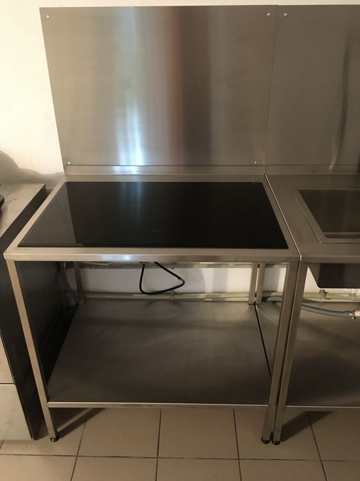 Stoły nierdzewne gastro, półki na GN