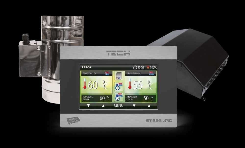 ST 392FI120 TECH, do kominka sterownik