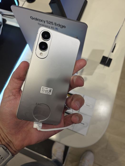 NOVO Samsung S25 Edge com fatura