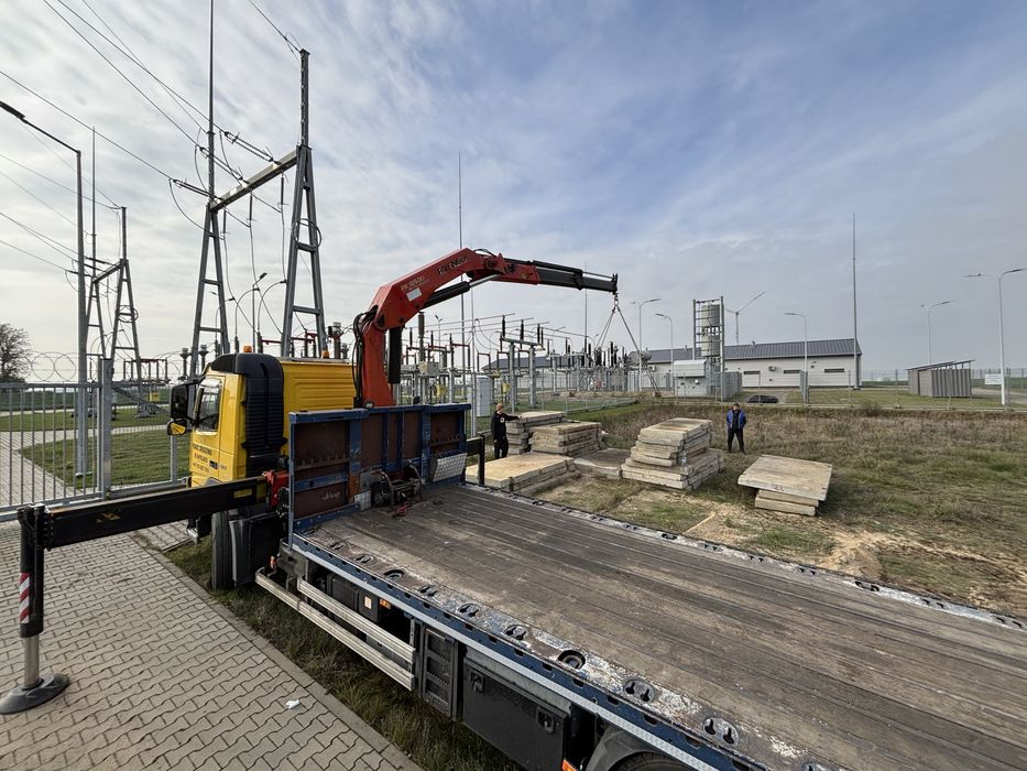 Usługi HDS - transport maszyn, towarów, pomoc drogowa(północna Polska