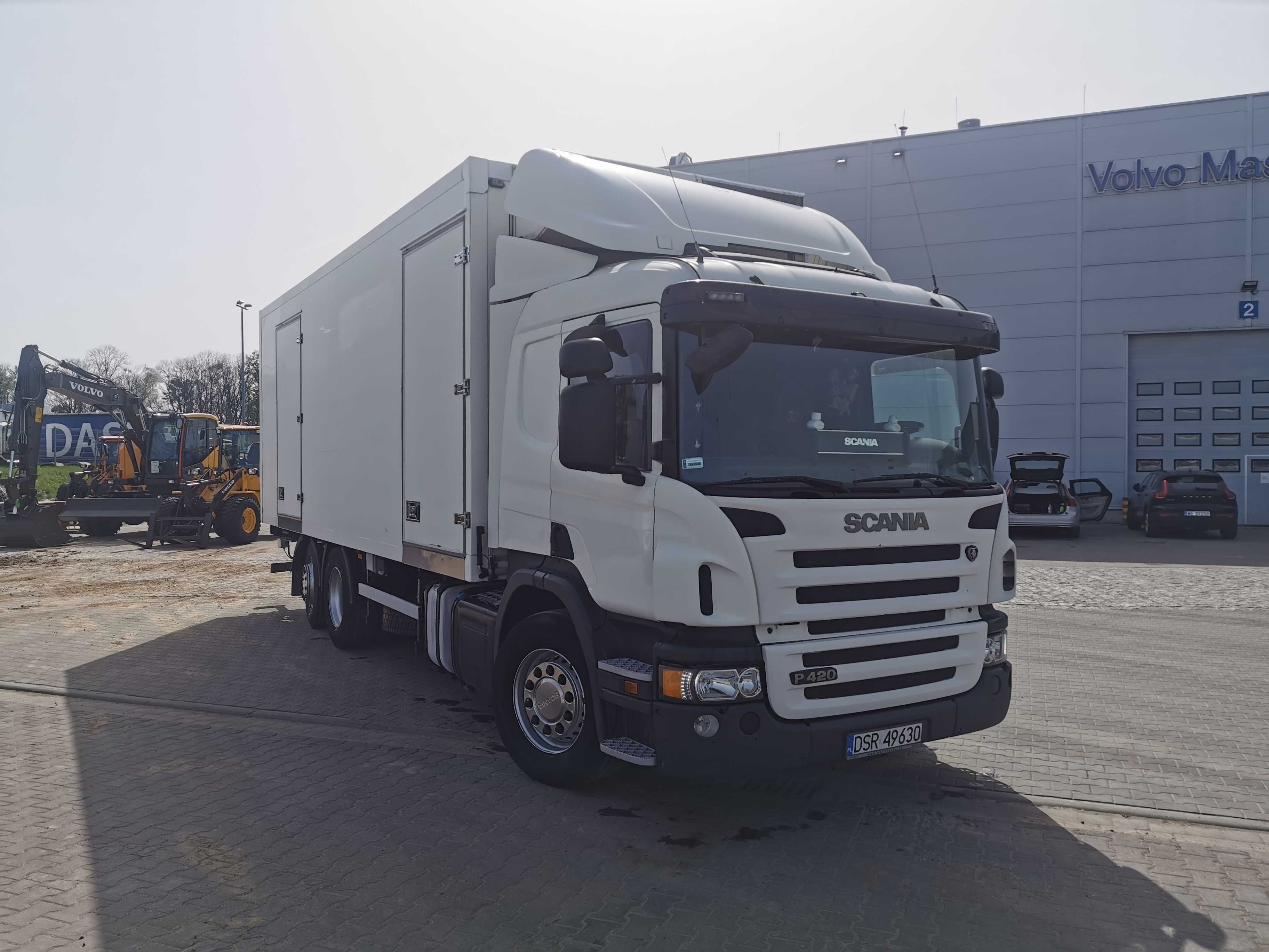 Scania P420 kontener winda kurierka