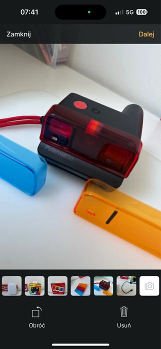 Aparat Polaroid Go black czarny etui filtry