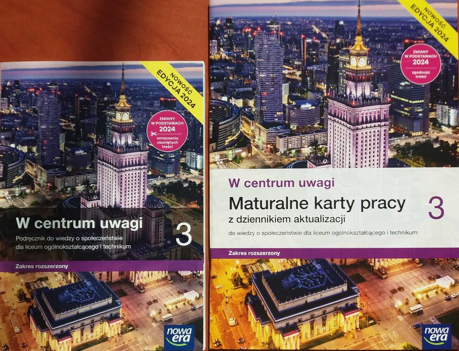WOS LO 3 W centrum uwagi podr. ZR + Maturalne karty pracy. Edycja 2024