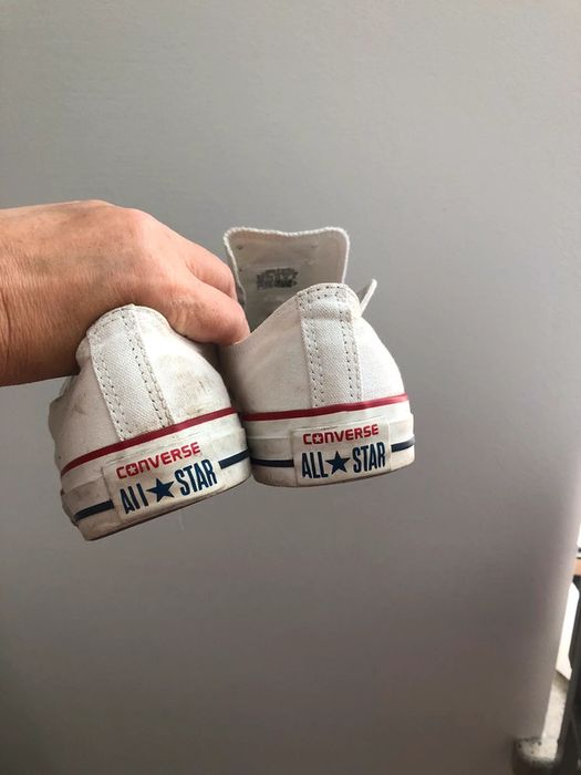 Trampki Converse all star biaĹ‚e niskie roz 43