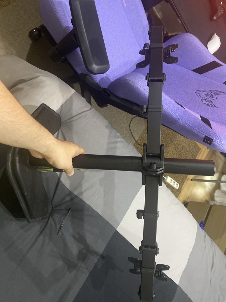 Soporte de Ecra duplo