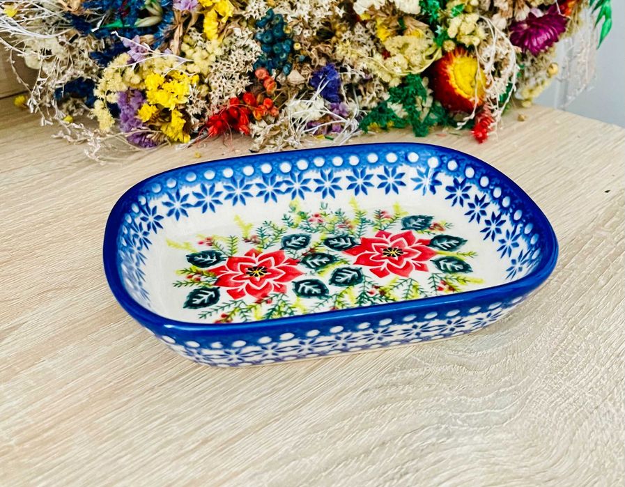 Ceramika Bolesławiec. Miska 16 cm unikat (10)