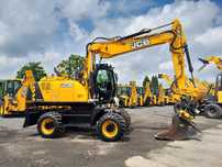 JCB JS145W  rototilt engcon EC214PS koparka kołowa kołówka JS 175W