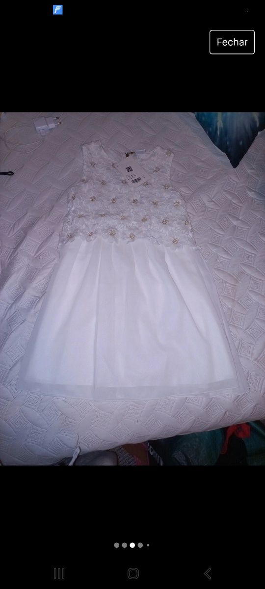 Vestido menina ativo 10 anos 140 cm