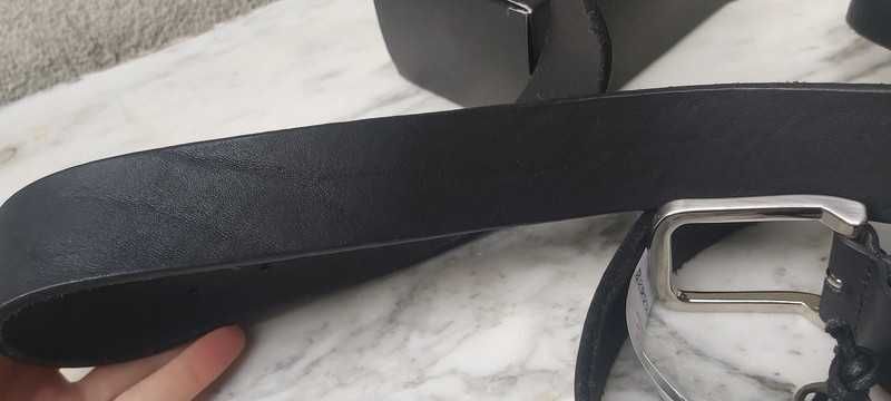 Nowy oryginalny pasek męski GUESS 100% skóra naturalna skórzany t043