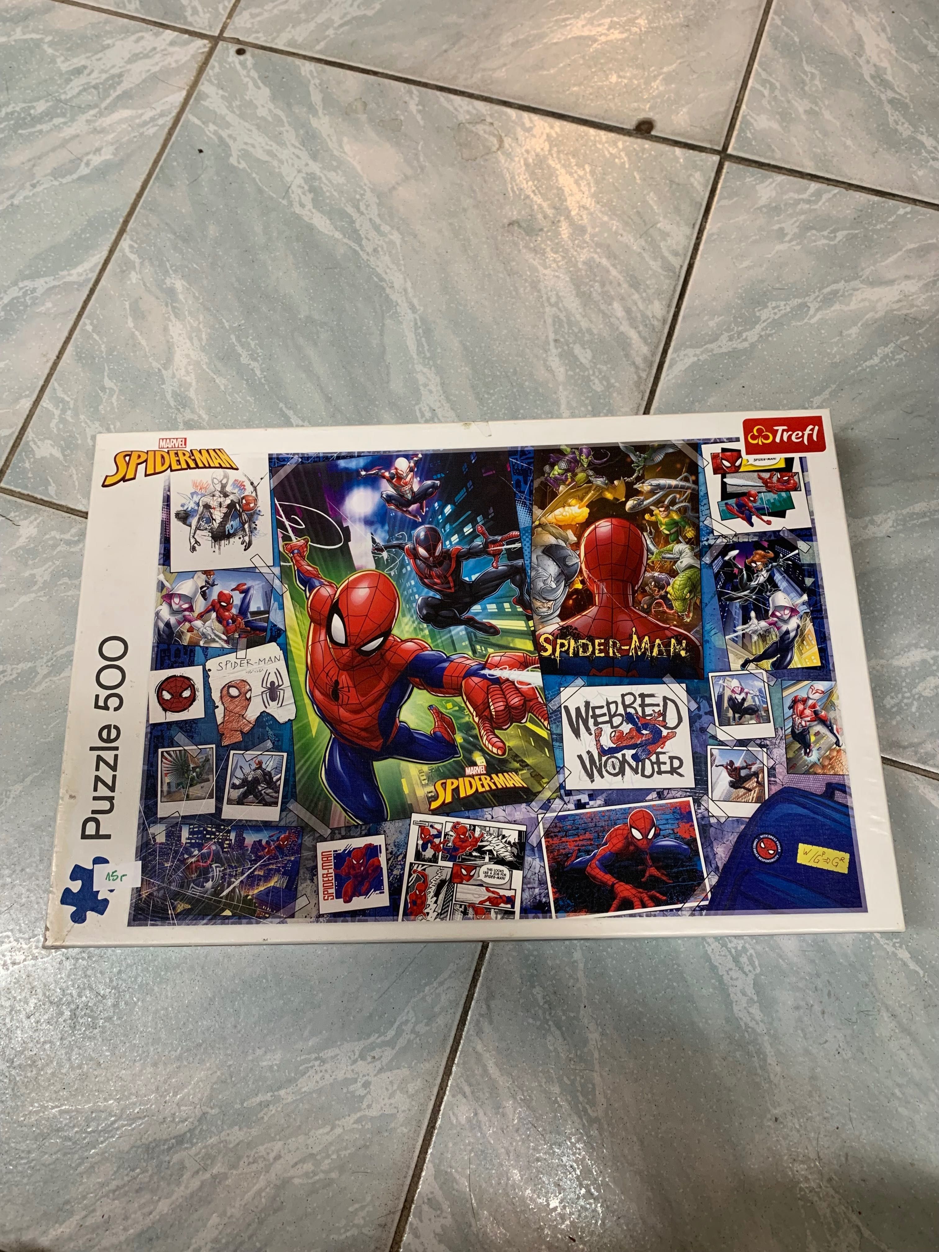 Puzzle 500 elementów Spiderman