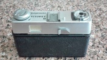 Máquina fotográfica Voigtländer Vitoret D Objetiva Lanthar 2.8/50