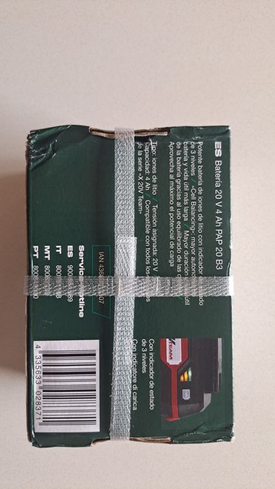 Bateria Parkside 20v 4Ah nova