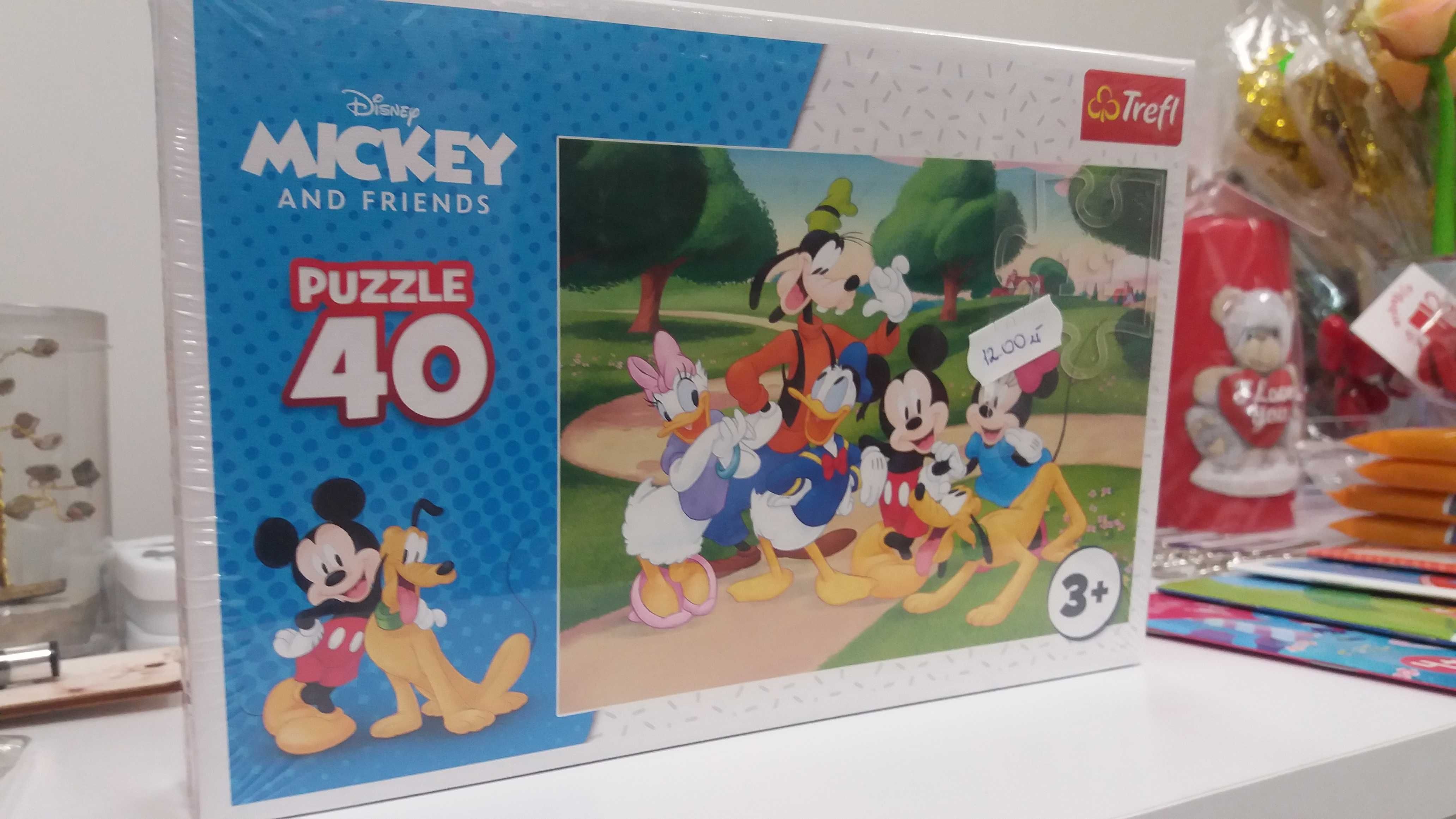 Puzzle "Myszka Mickey i przyjaciele" dla dziecka  - super !