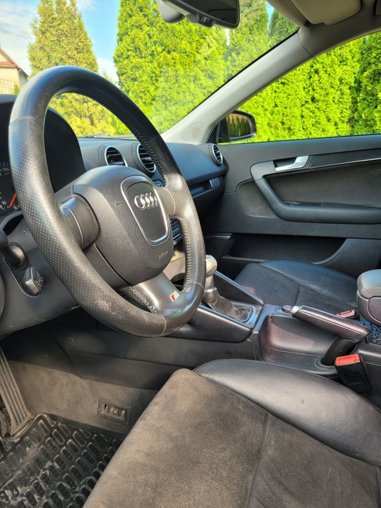 Audi A3 8P 1.9 TDI S-Line Alcantara Xenon NOWE CZĘŚCI!