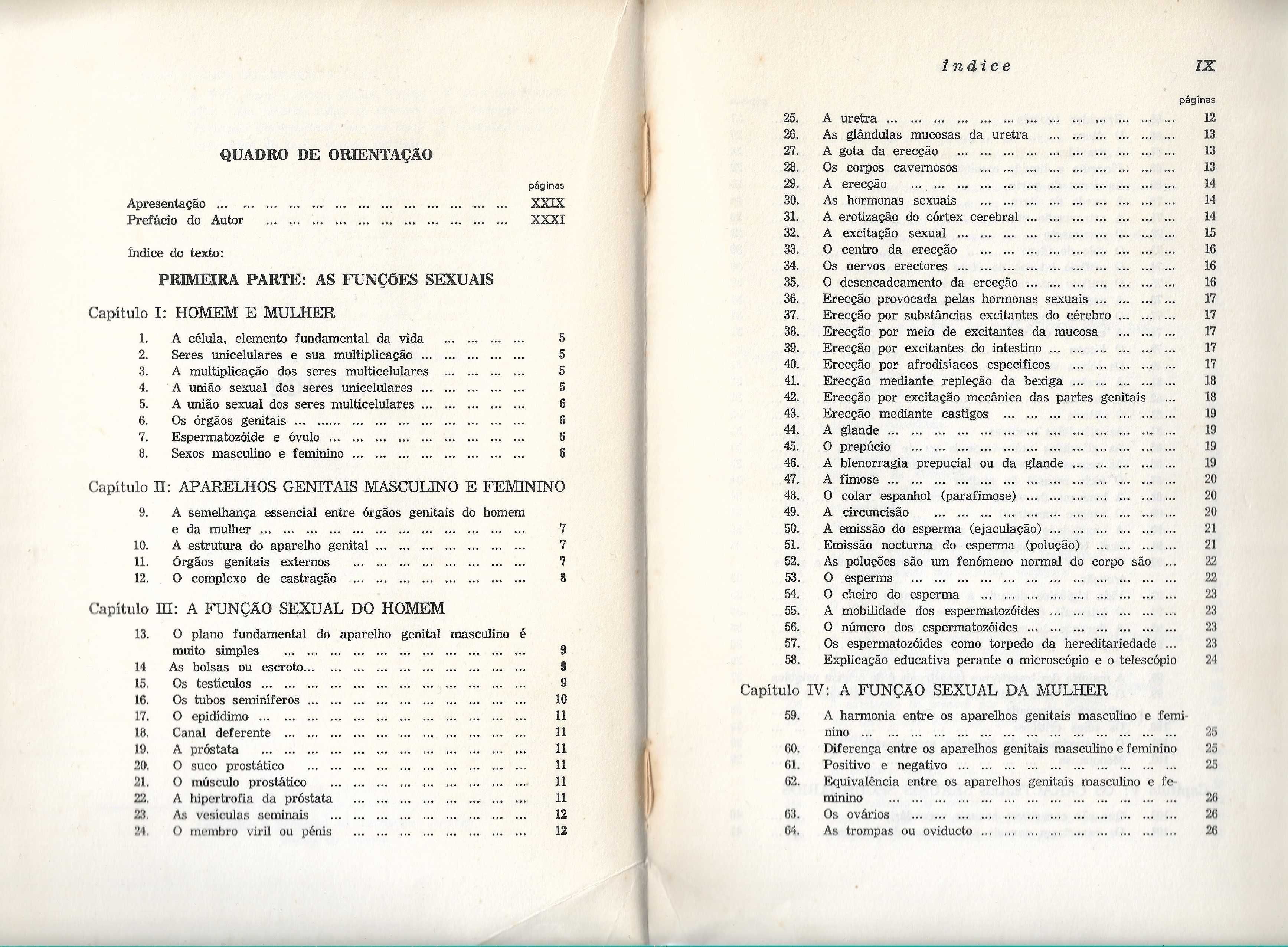 Livro A nossa vida sexual -  Fritz Kahn, 1968, 322 páginas