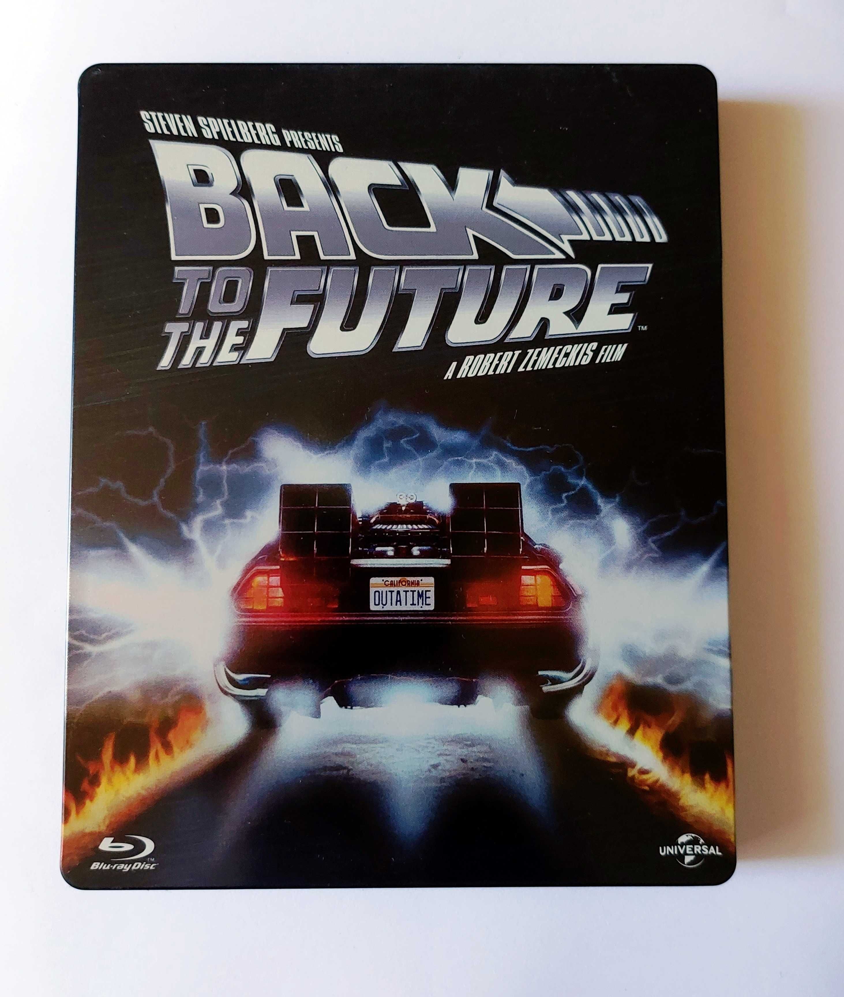 BACK TO THE FUTURE | metalowe pudełko | film na blu-ray disc