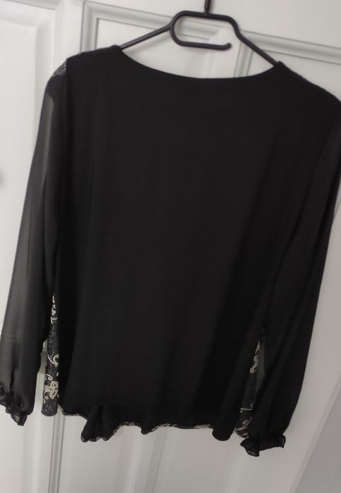 Bluzka elegancka rozciągliwa jak nowa r.48