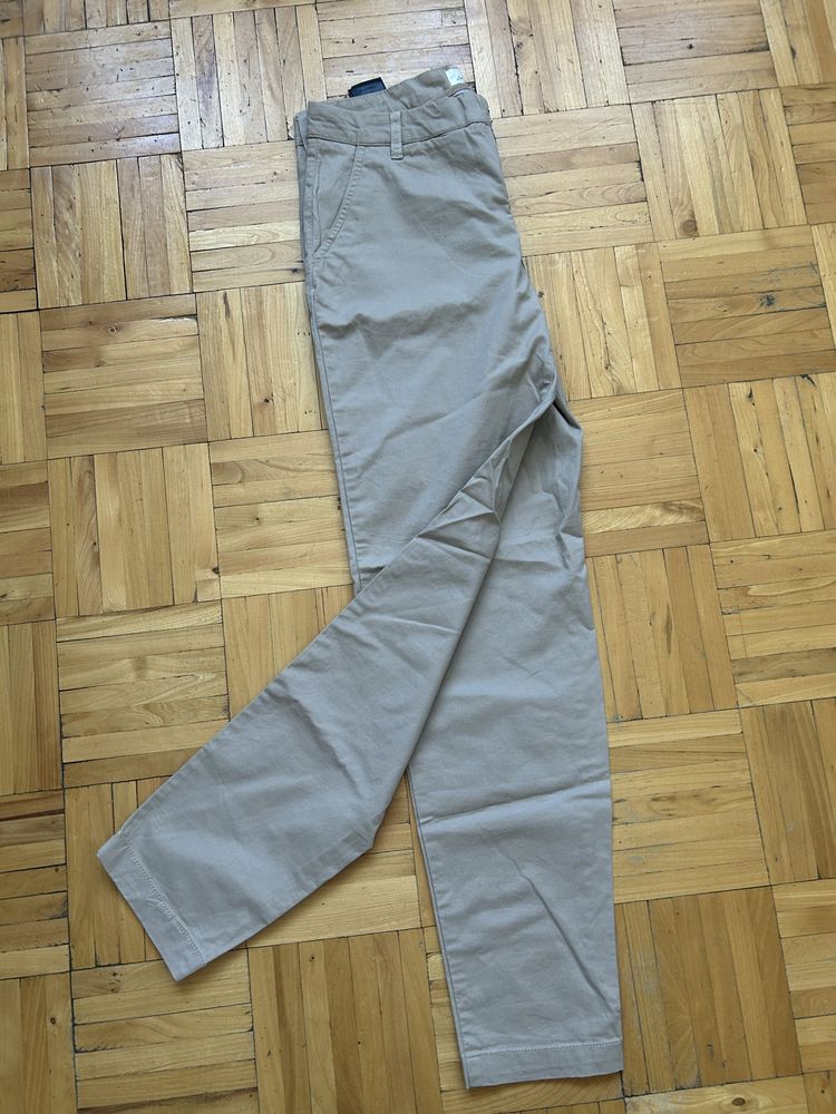 Spodnie beżowe męskie H&M rozmiar 34