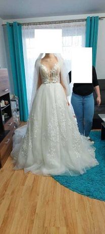 Suknia ślubna rozmiar S - L
