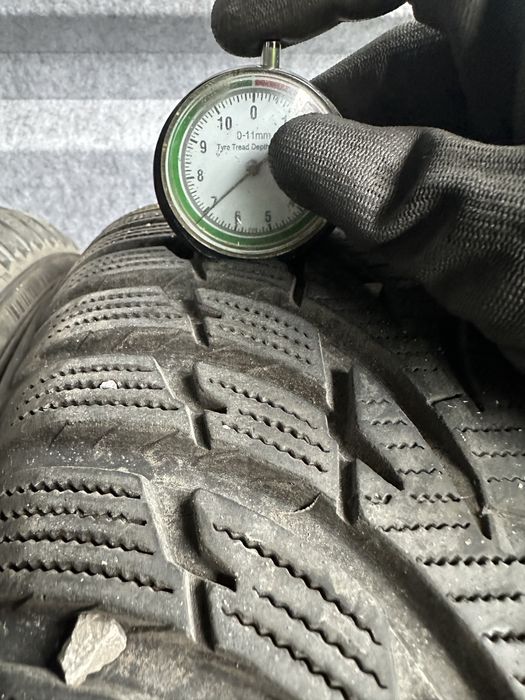 4x opony zimowe 215/60R16 Nokian WR D3 cena za komplet 7mm 2017
