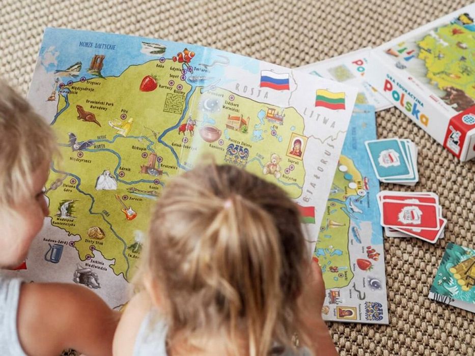 Kapitan Nauka planszowa gra edukacyjna Polska edycja specjalna