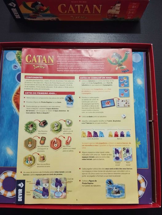 CATAN Junior - Jogo de Tabuleiro