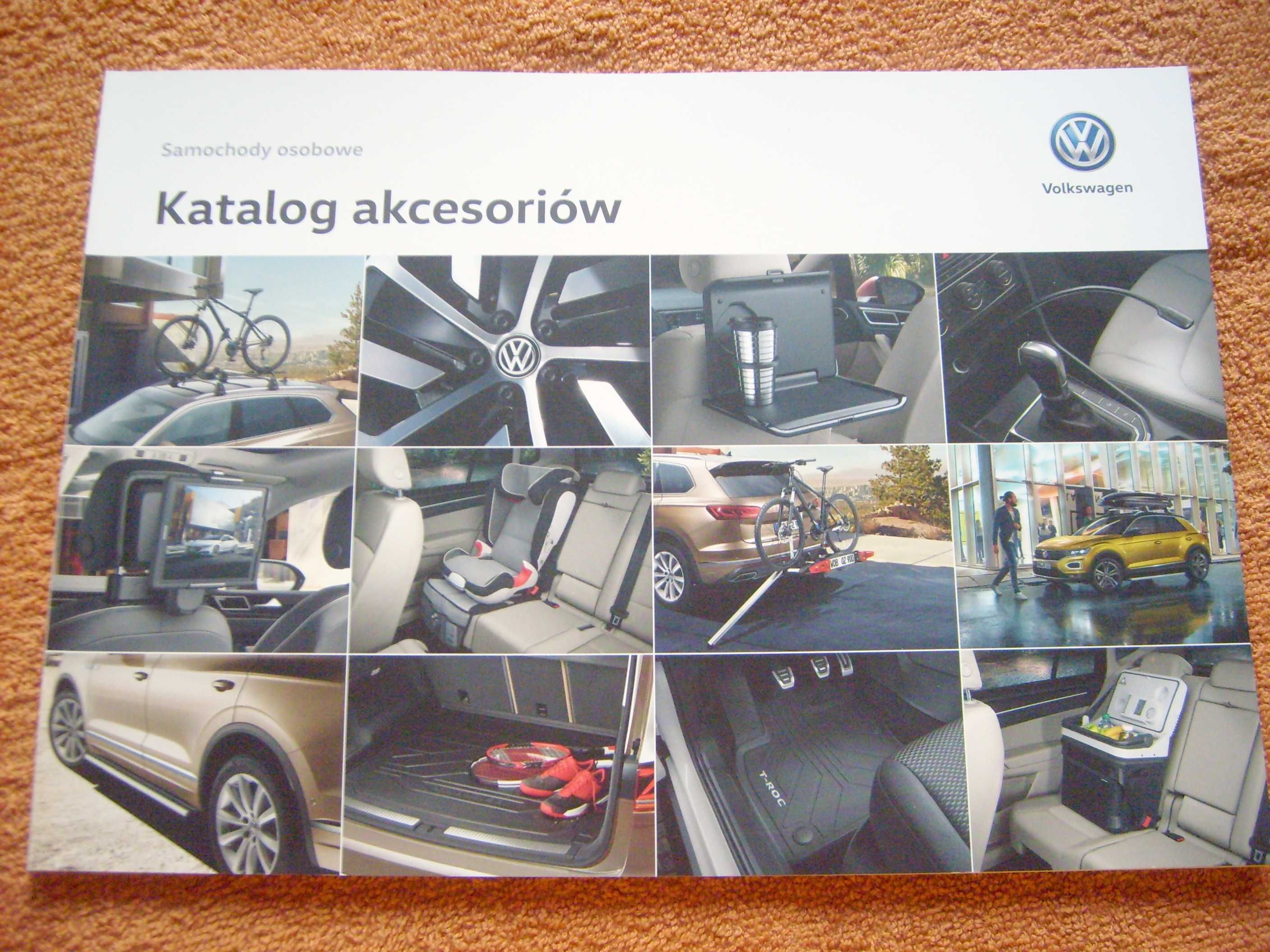 VW VOLKSWAGEN Katalog Akcesoriów 2019 POLSKIE WYDANIE *80 stron !