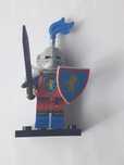 Figurka rycerza herbu Lwa Lion Knights z bronią kompatybilne z Lego