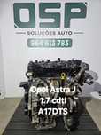 Motor opel 1.7cdti A17DTS