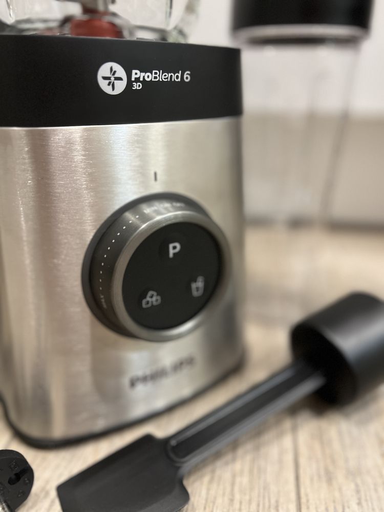 Blender kielichowy Philips HR3655/00 1400W  + 2 Bidony