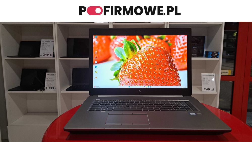 Laptop HP Zbook 17 G6 17,3" i9-9GEN 32GB/512SSD Quadro RTX 3000 Win11