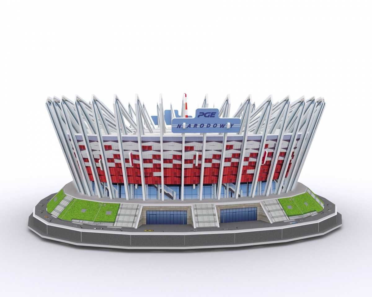 CUBIC FUN PUZZLE 3D przestrzenne Stadion PGE Narodowy 105 elementy