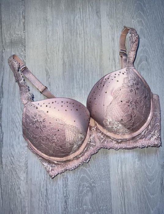 Мережевний рожевий ліф бюстгальтер 70d 32d