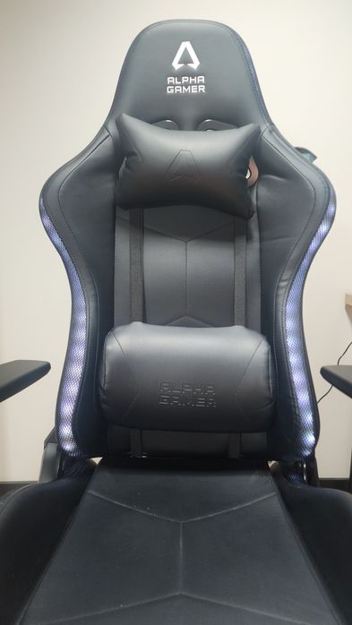Cadeira gaming Alpha Gamer Cygnus RGB