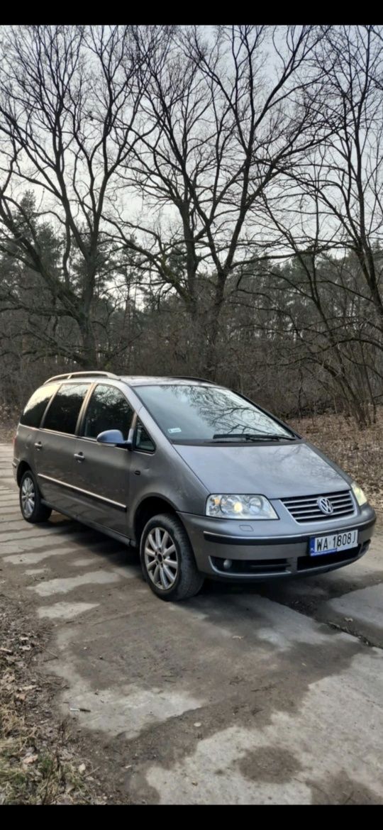 VOLKSWAGEN SHARAN, 7 miejsc,  mini kamper,  do poprawek