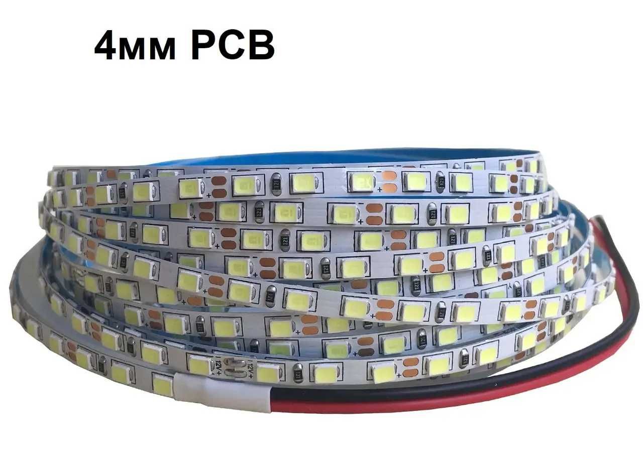 Світлодіодна LED стрічка 12v 5мм, 4мм